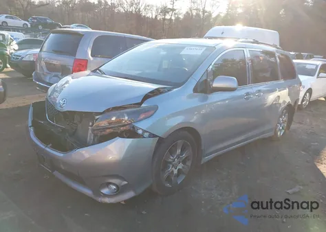 2015 Toyota Sienna Se Premium 8 Passenger from USA, damaged, VIN 5TDXK3DC7FS534441